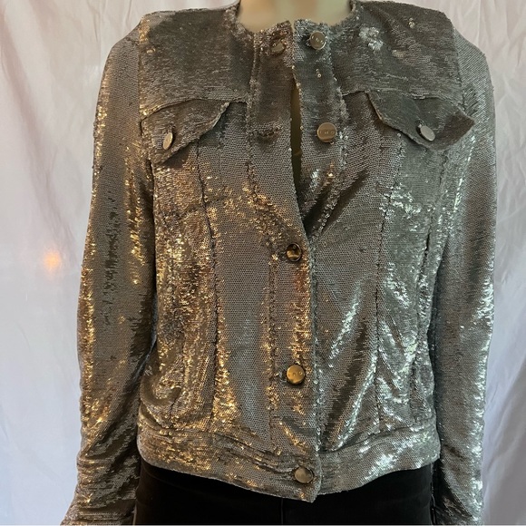 IRO Paris luxury sequin jacket size 34 - Picture 7 of 8